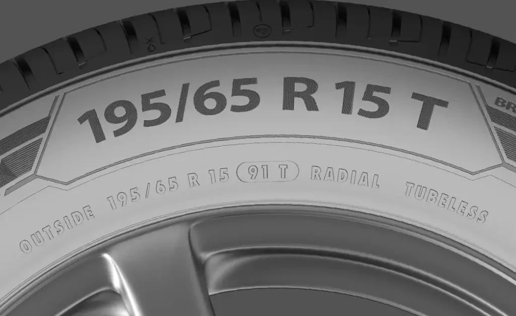 ¿Qué significan los números en el costado de una llanta?